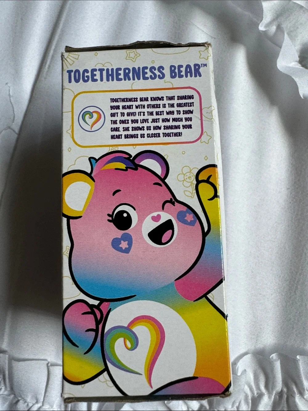 Care Bears mini Plush Lot - Blue, Pink, Green (Boxed Characters)